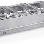 Tristar Chauffe-Plat BP-6283, Capacité 3 x 1,4L, Fonction Maintien au Chaud, Gris métal