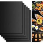 Tapis de Cuisson Barbecue, Set de 6 Feuille de Cuisson pour Barbecue et Four - 40*33 cm Anti-adhérent de BBQ et Feuilles de Cuisson réutilisable pour les barbecue à gaz, Charbon ou électriques - Cuisine A Vivre Tapis de Cuisson Barbecue, Set de 6 Feuille de Cuisson pour Barbecue et Four - 40*33 cm Anti-adhérent de BBQ et Feuilles de Cuisson réutilisable pour les barbecue à gaz, Charbon ou électriques