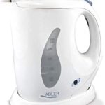 Adler HKK00186 AD 02 Bouilloire électrique, 760 W, 0.6 liters, Blanc - Cuisine A Vivre Adler HKK00186 AD 02 Bouilloire électrique, 760 W, 0.6 liters, Blanc