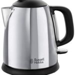 Russell Hobbs Bouilloire 1L, Ebullition Rapide, Marquage Tasses, Ouverture Facile, Design Compact - 24990-70 Victory - Cuisine A Vivre Russell Hobbs Bouilloire 1L, Ebullition Rapide, Marquage Tasses, Ouverture Facile, Design Compact - 24990-70 Victory