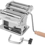 Navaris Machine à pâtes Manuelle - Laminoir pour pâtes fraîches - Spaghetti Lasagne tagliatelle - Appareil avec 9 épaisseurs différentes - Cuisine A Vivre Navaris Machine à pâtes Manuelle - Laminoir pour pâtes fraîches - Spaghetti Lasagne tagliatelle - Appareil avec 9 épaisseurs différentes