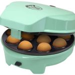 Bestron Appareil à gâteaux rétro 3 en 1 "Cakemaker", Pour faire des beignets, des muffins et des cake pop, Sweet Dreams, Revêtement antiadhésif, 700 W, Menthe