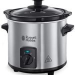 Russell Hobbs Mijoteur Electrique Programmable, Couvercle Verre, Cuve Amovible Céramique, Nettoyage Facile - 25570-56 Compact Home - Cuisine A Vivre Russell Hobbs Mijoteur Electrique Programmable, Couvercle Verre, Cuve Amovible Céramique, Nettoyage Facile - 25570-56 Compact Home