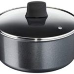 Tefal C3674602 Elégance Faitout + Couvercle, Aluminium, Noir, 24 cm - Cuisine A Vivre Tefal C3674602 Elégance Faitout + Couvercle, Aluminium, Noir, 24 cm