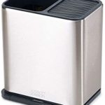 Joseph Joseph - Surface - Pot à Ustensile et Bloc Couteau - Acier Inoxydable